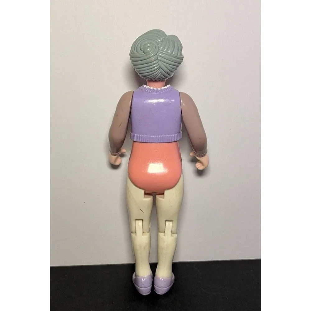 Fisher Price Loving Family Dollhouse Grandmother Grandma  Doll 1993 5